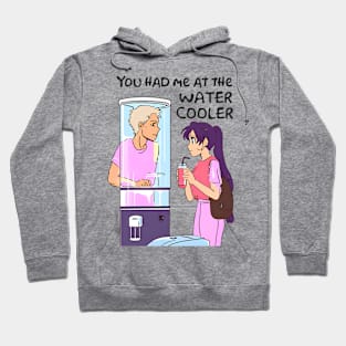 Boy meets girl, trendy meme Hoodie